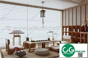 Tea Room 45 3D Model